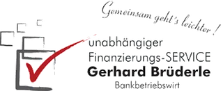 Logo Brüderle Finanzservice, Gerhard Brüderle